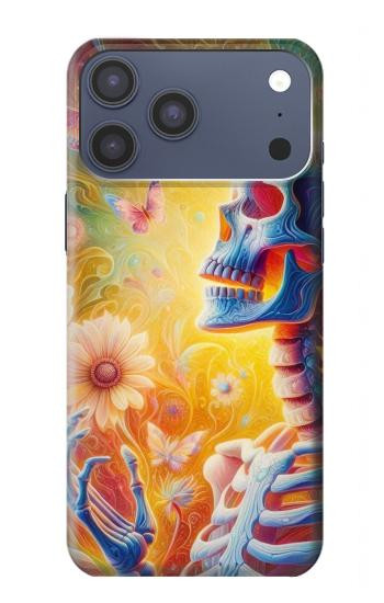 S3976 Colorful Skeleton Hülle Schutzhülle Taschen für iPhone 17 Pro Max, 18 Pro Max