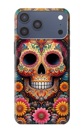 S3999 Mexican Skull Painting Hülle Schutzhülle Taschen für iPhone 17 Pro Max