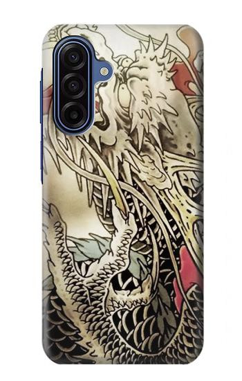 S0122 Yakuza Tattoo Hülle Schutzhülle Taschen für Samsung Galaxy A17, A18