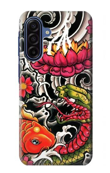 S0605 Yakuza Tattoo Hülle Schutzhülle Taschen für Samsung Galaxy A17, A18