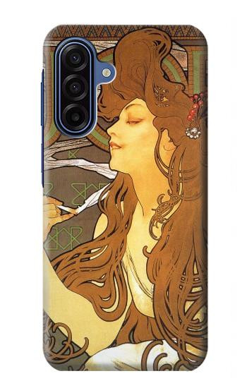 S0969 Alphonse Mucha Job Hülle Schutzhülle Taschen für Samsung Galaxy A17, A18