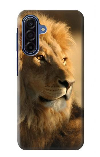 S1046 Lion King of Forest Hülle Schutzhülle Taschen für Samsung Galaxy A17