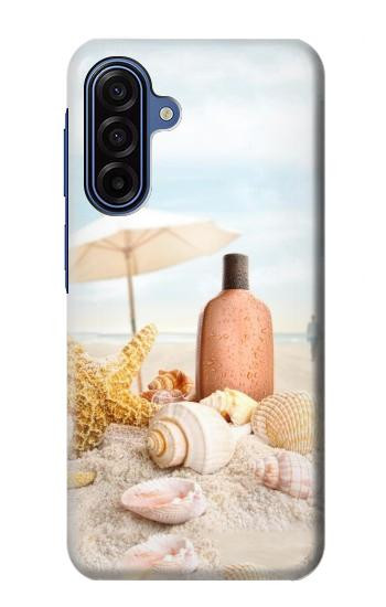 S1425 Seashells on The Beach Hülle Schutzhülle Taschen für Samsung Galaxy A17, A18