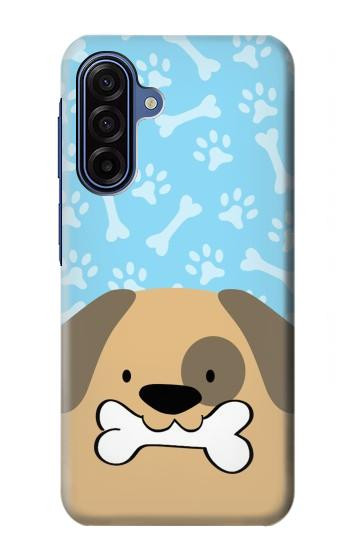 S2669 Cute Dog Paws Bones Cartoon Hülle Schutzhülle Taschen für Samsung Galaxy A17