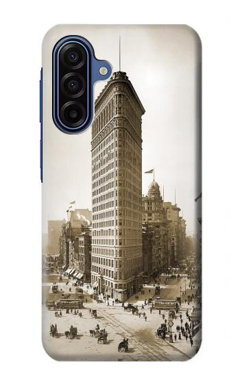 S3046 Old New York Flatiron Building Hülle Schutzhülle Taschen für Samsung Galaxy A17