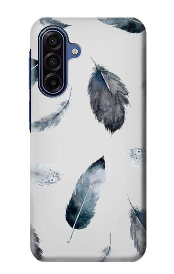 S3085 Feather Paint Pattern Hülle Schutzhülle Taschen für Samsung Galaxy A17, A18