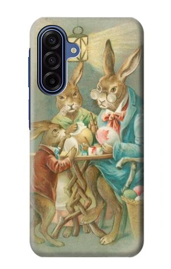 S3164 Easter Rabbit Family Hülle Schutzhülle Taschen für Samsung Galaxy A17