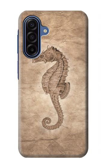 S3214 Seahorse Skeleton Fossil Hülle Schutzhülle Taschen für Samsung Galaxy A17, A18