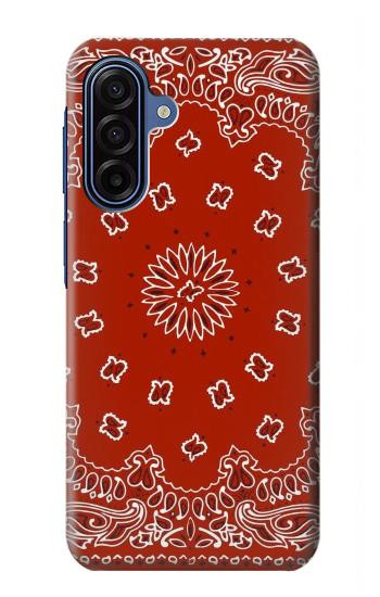 S3355 Bandana Red Pattern Hülle Schutzhülle Taschen für Samsung Galaxy A17