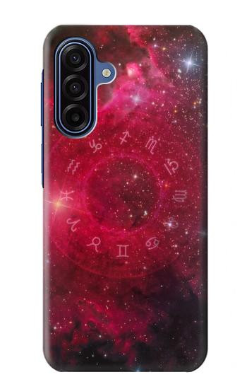 S3368 Zodiac Red Galaxy Hülle Schutzhülle Taschen für Samsung Galaxy A17, A18