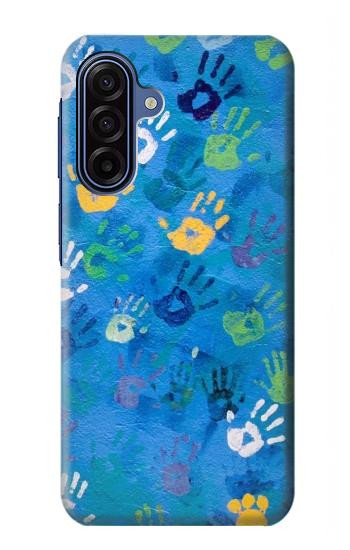 S3403 Hand Print Hülle Schutzhülle Taschen für Samsung Galaxy A17