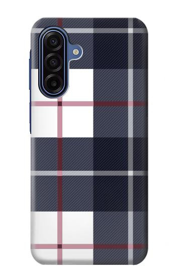 S3452 Plaid Fabric Pattern Hülle Schutzhülle Taschen für Samsung Galaxy A17, A18