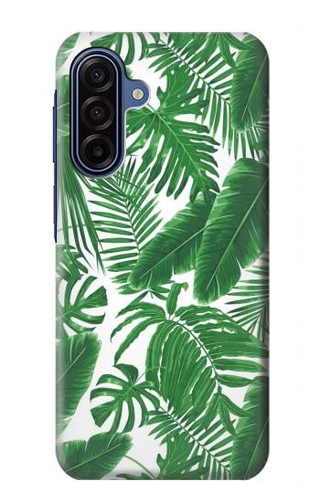 S3457 Paper Palm Monstera Hülle Schutzhülle Taschen für Samsung Galaxy A17