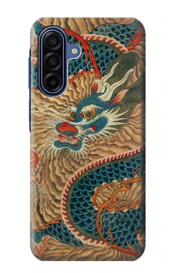 S3541 Dragon Cloud Painting Hülle Schutzhülle Taschen für Samsung Galaxy A17, A18