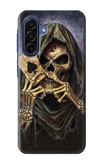S3594 Grim Reaper Wins Poker Hülle Schutzhülle Taschen für Samsung Galaxy A17
