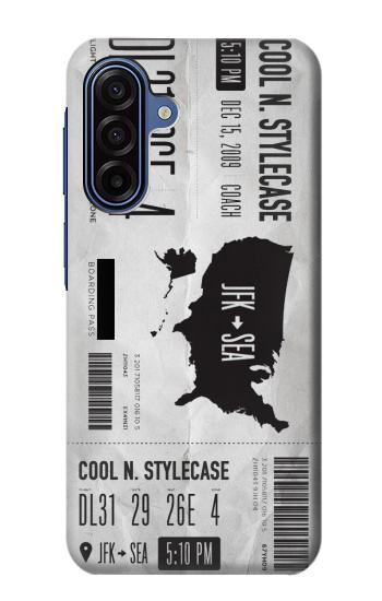 S3615 Airline Boarding Pass Art Hülle Schutzhülle Taschen für Samsung Galaxy A17, A18