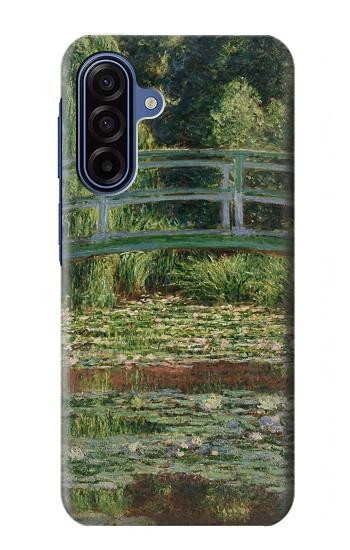 S3674 Claude Monet Footbridge and Water Lily Pool Hülle Schutzhülle Taschen für Samsung Galaxy A17