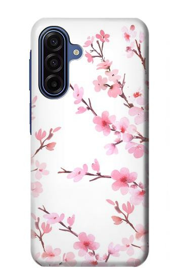 S3707 Pink Cherry Blossom Spring Flower Hülle Schutzhülle Taschen für Samsung Galaxy A17