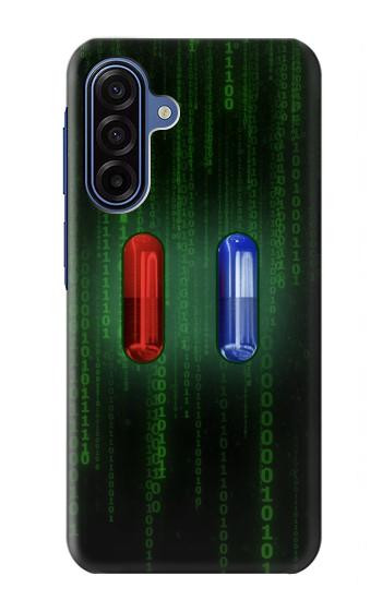S3816 Red Pill Blue Pill Capsule Hülle Schutzhülle Taschen für Samsung Galaxy A17, A18