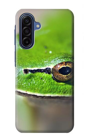 S3845 Green frog Hülle Schutzhülle Taschen für Samsung Galaxy A17, A18