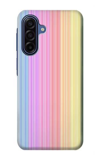S3849 Colorful Vertical Colors Hülle Schutzhülle Taschen für Samsung Galaxy A17