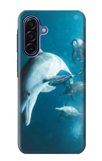 S3878 Dolphin Hülle Schutzhülle Taschen für Samsung Galaxy A17, A18
