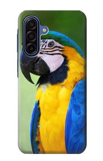S3888 Macaw Face Bird Hülle Schutzhülle Taschen für Samsung Galaxy A17, A18