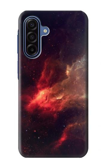 S3897 Red Nebula Space Hülle Schutzhülle Taschen für Samsung Galaxy A17