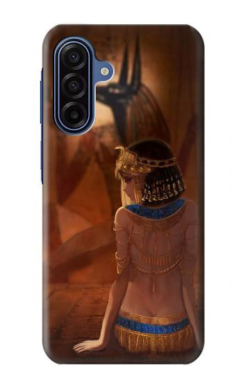 S3919 Egyptian Queen Cleopatra Anubis Hülle Schutzhülle Taschen für Samsung Galaxy A17