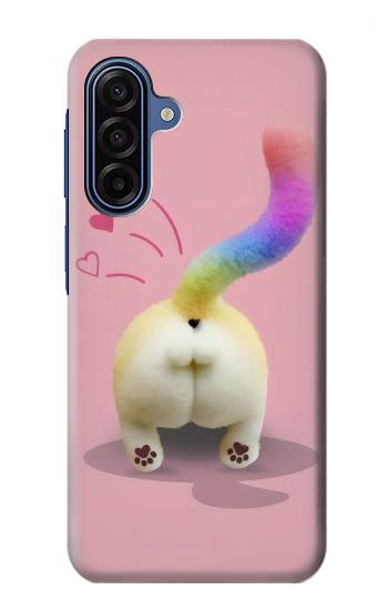 S3923 Cat Bottom Rainbow Tail Hülle Schutzhülle Taschen für Samsung Galaxy A17, A18
