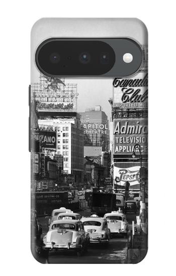 S0182 Old New York Vintage Hülle Schutzhülle Taschen für Google Pixel 10, 10 Pro