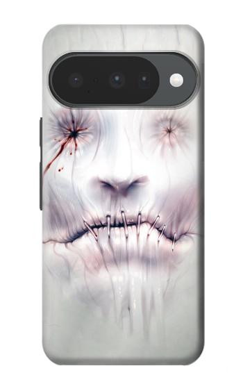 S0884 Horror Face Hülle Schutzhülle Taschen für Google Pixel 10, 10 Pro