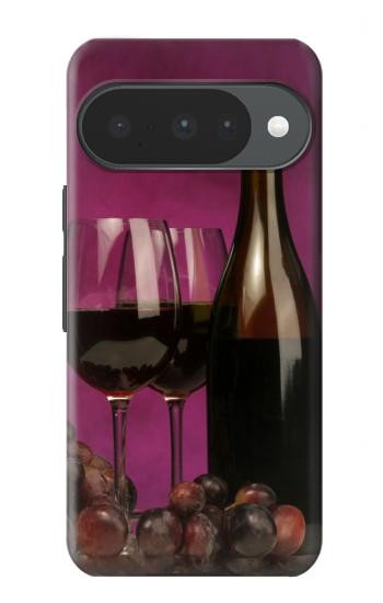 S0910 Red Wine Hülle Schutzhülle Taschen für Google Pixel 10, 10 Pro