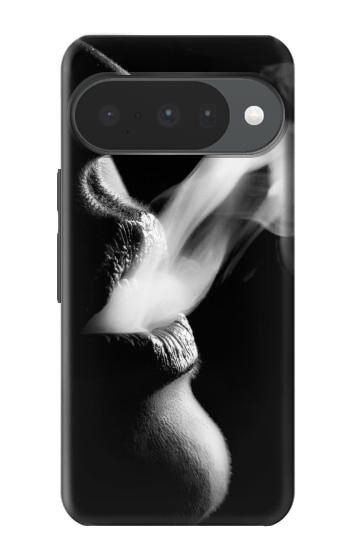 S0917 Sexy Lip Girl Smoking Hülle Schutzhülle Taschen für Google Pixel 10, 10 Pro