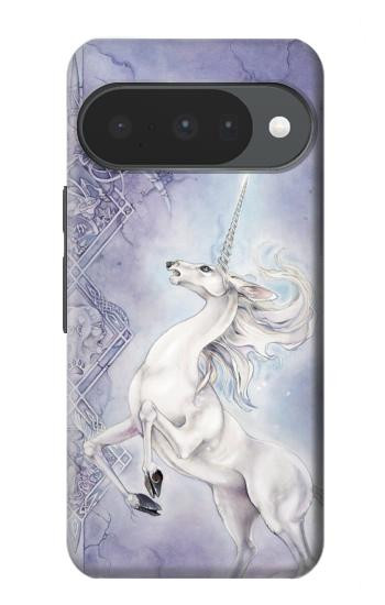 S1134 White Horse Unicorn Hülle Schutzhülle Taschen für Google Pixel 10, 10 Pro
