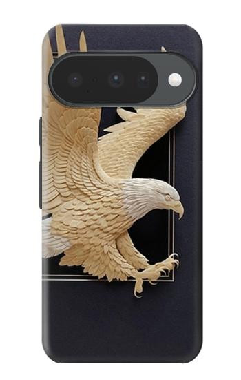 S1383 Paper Sculpture Eagle Hülle Schutzhülle Taschen für Google Pixel 10, 10 Pro