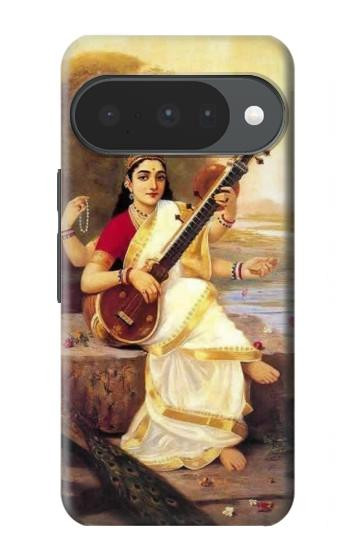 S1420 Saraswati Hindu Goddess Hülle Schutzhülle Taschen für Google Pixel 10, 10 Pro