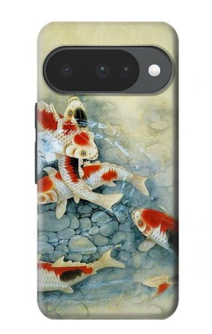 S1654 Koi Carp Fish Art Painting Hülle Schutzhülle Taschen für Google Pixel 10, 10 Pro