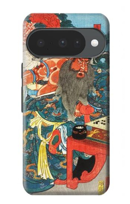 S1826 Utagawa Kuniyoshi Guan Yu Hülle Schutzhülle Taschen für Google Pixel 10, 10 Pro