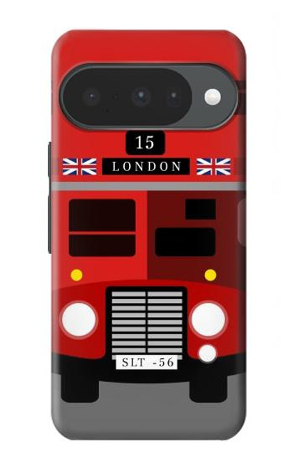 S2058 England British Double Decker Bus Hülle Schutzhülle Taschen für Google Pixel 10, 10 Pro