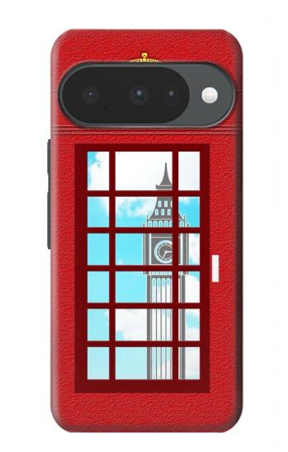 S2059 England British Telephone Box Minimalist Hülle Schutzhülle Taschen für Google Pixel 10, 10 Pro