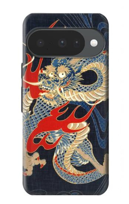 S2073 Japan Dragon Art Hülle Schutzhülle Taschen für Google Pixel 10, 10 Pro