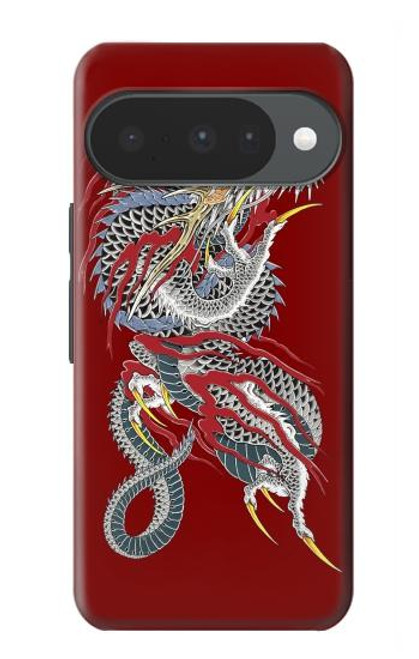 S2104 Yakuza Dragon Tattoo Hülle Schutzhülle Taschen für Google Pixel 10, 10 Pro