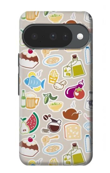 S2321 Food and Drink Seamless Hülle Schutzhülle Taschen für Google Pixel 10, 10 Pro