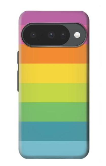 S2363 Rainbow Pattern Hülle Schutzhülle Taschen für Google Pixel 10, 10 Pro