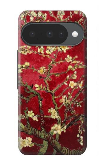 S2414 Red Blossoming Almond Tree Van Gogh Hülle Schutzhülle Taschen für Google Pixel 10, 10 Pro