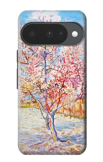S2450 Van Gogh Peach Tree Blossom Hülle Schutzhülle Taschen für Google Pixel 10, 10 Pro