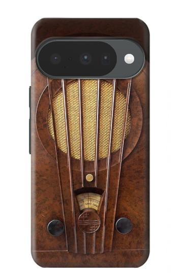 S2655 Vintage Bakelite Deco Radio Hülle Schutzhülle Taschen für Google Pixel 10, 10 Pro