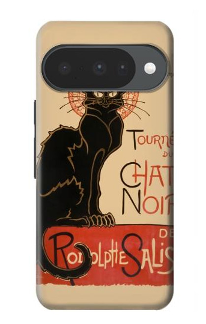 S2739 Chat Noir Black Cat Vintage Hülle Schutzhülle Taschen für Google Pixel 10, 10 Pro