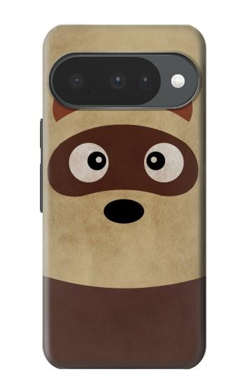 S2825 Cute Cartoon Raccoon Hülle Schutzhülle Taschen für Google Pixel 10, 10 Pro